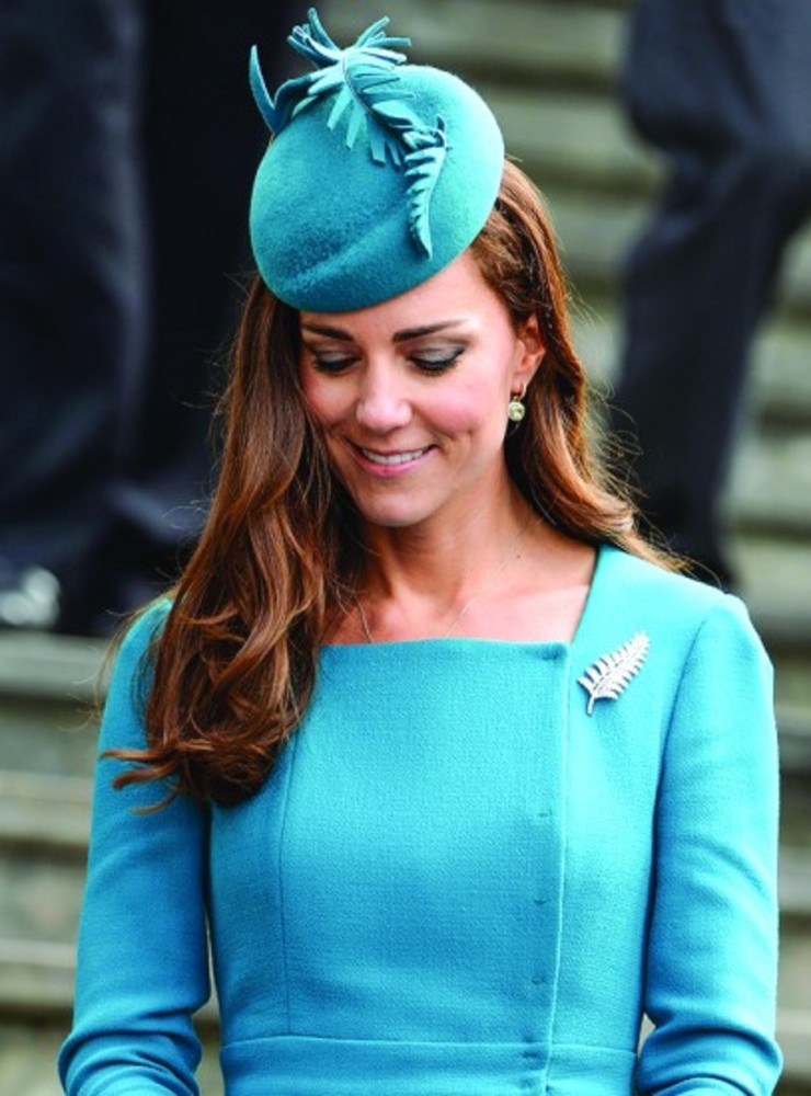 Kate Middleton’s headwear is turning up in synagogues.